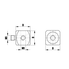 M5 титановый кубический соединитель, 13 г, для систем ZEISS A-5555-1892